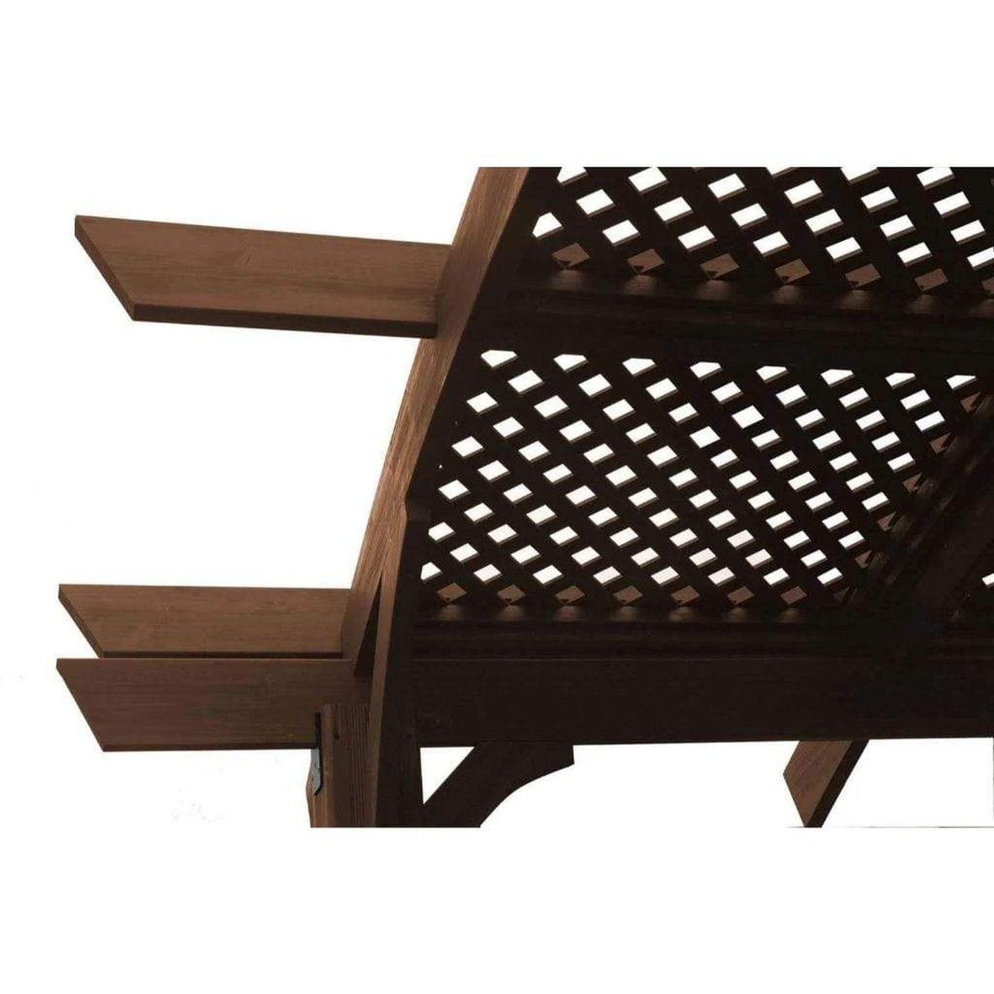 The Outdoor GreatRoom Company 10' Sonoma Mini Arched Pergola