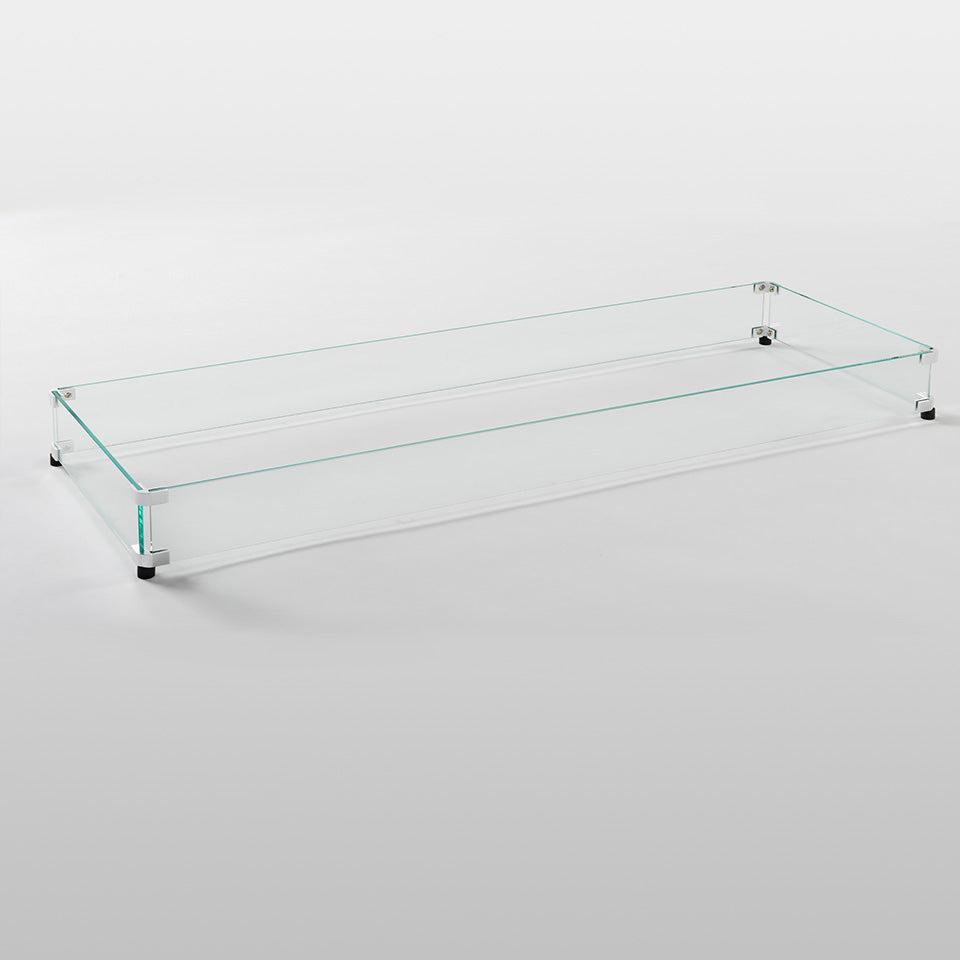 The Outdoor GreatRoom Company 96" Linear Glass Wind Guard