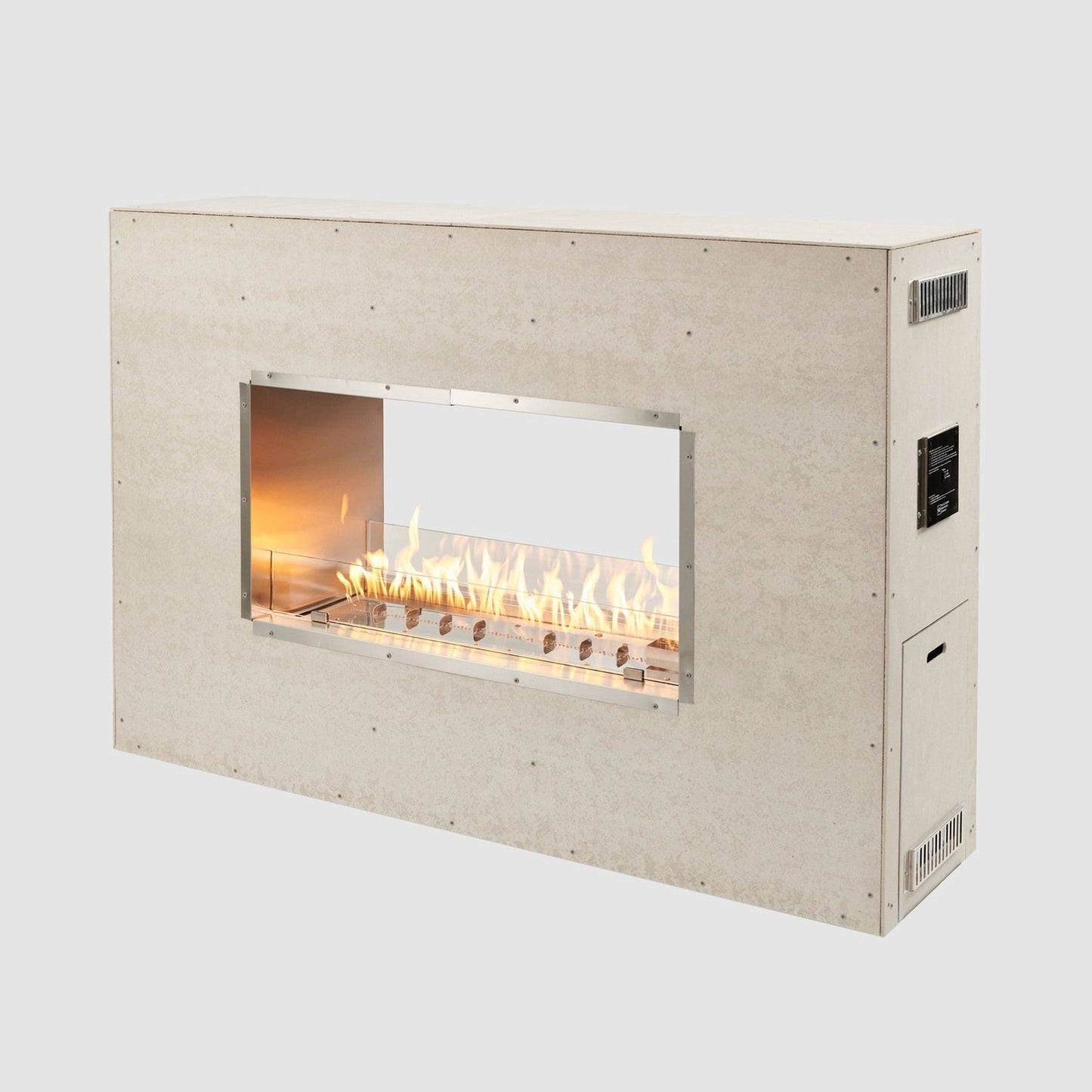 The Outdoor GreatRoom Company 40" Direct Spark Ignition See Through Ready to Finish Natural Gas Fireplace
