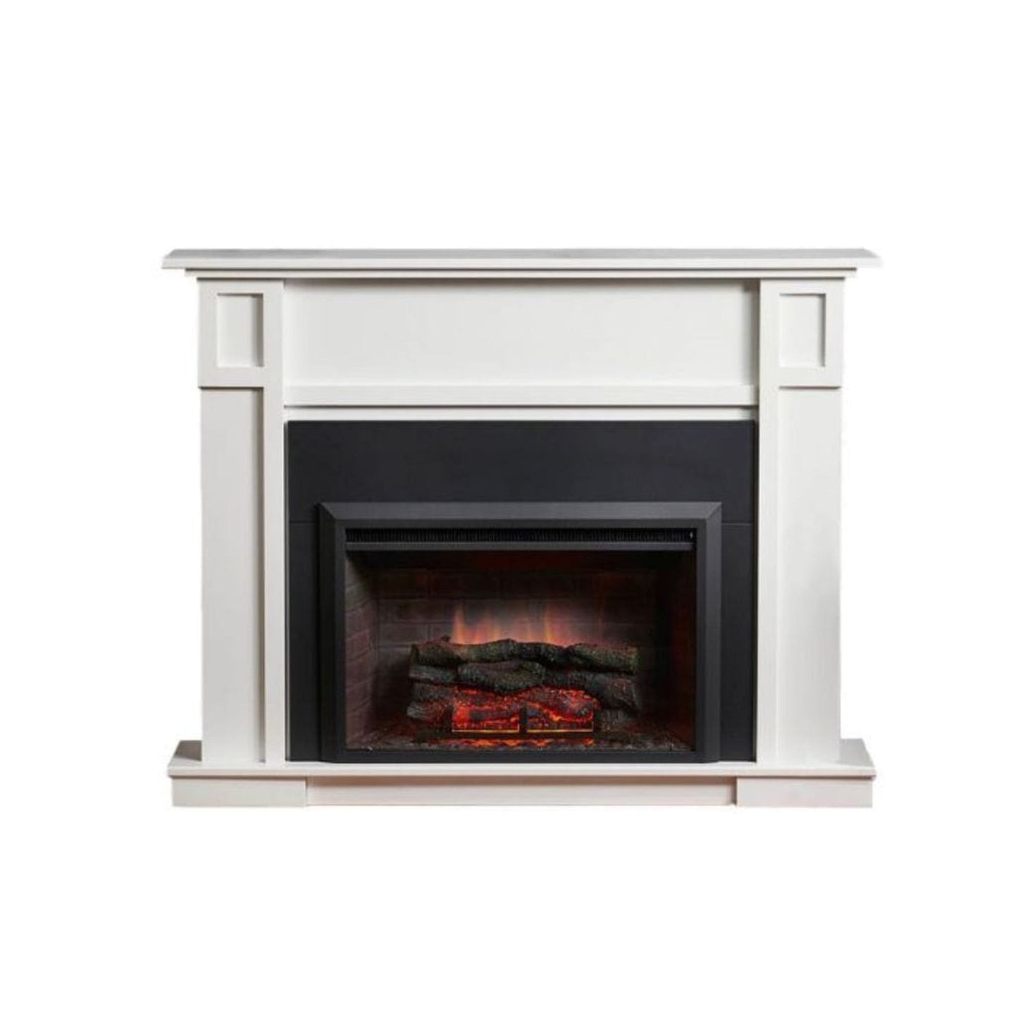 The Outdoor GreatRoom Company 55" White Heritage Fireplace Cabinet