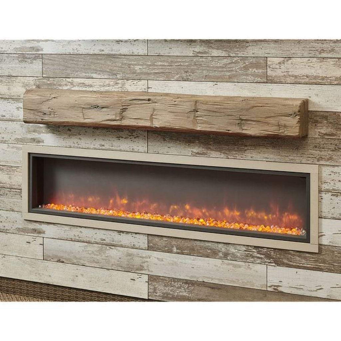 The Outdoor GreatRoom Company 60"/72" Gallery Non-Combustible Linear Supercast Mantel Shelf