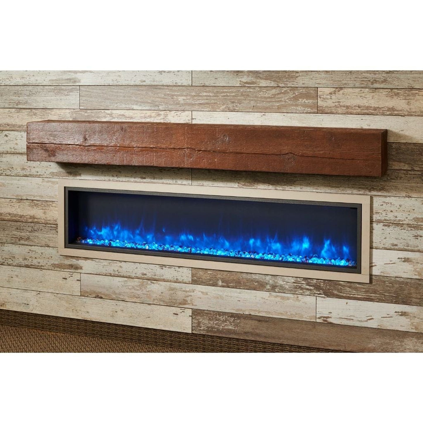 The Outdoor GreatRoom Company 60"/72" Gallery Non-Combustible Linear Supercast Mantel Shelf