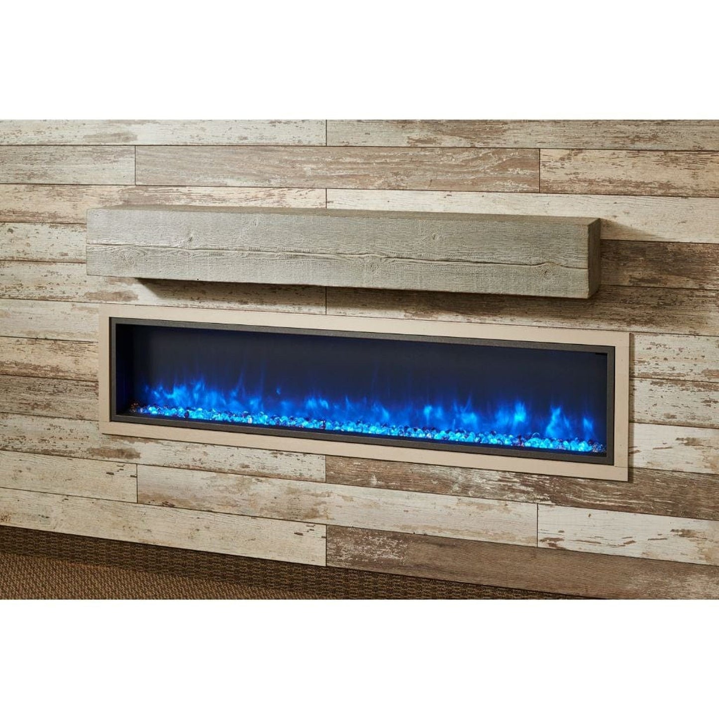The Outdoor GreatRoom Company 60"/72" Gallery Non-Combustible Linear Supercast Mantel Shelf