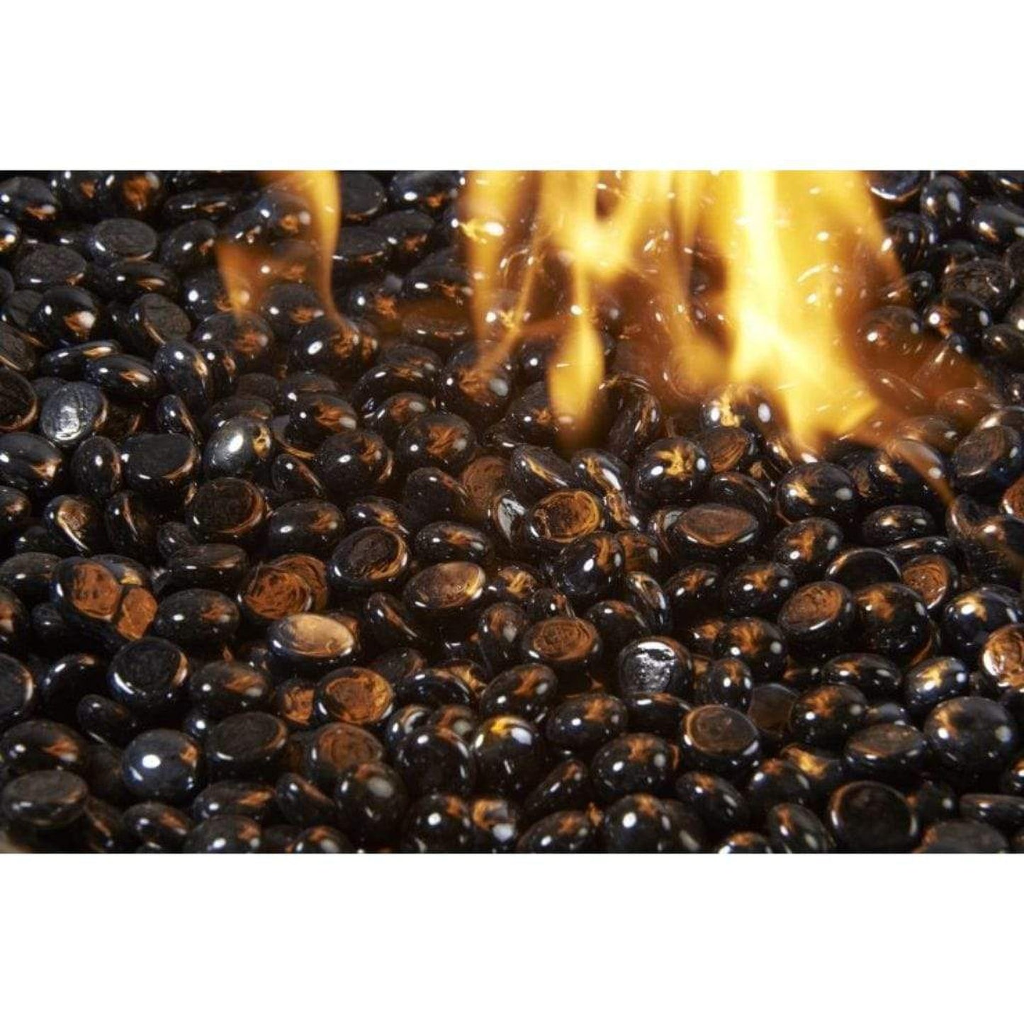 The Outdoor GreatRoom Company Aquamarine Tempered Fire Glass Gems - 25 lb kit