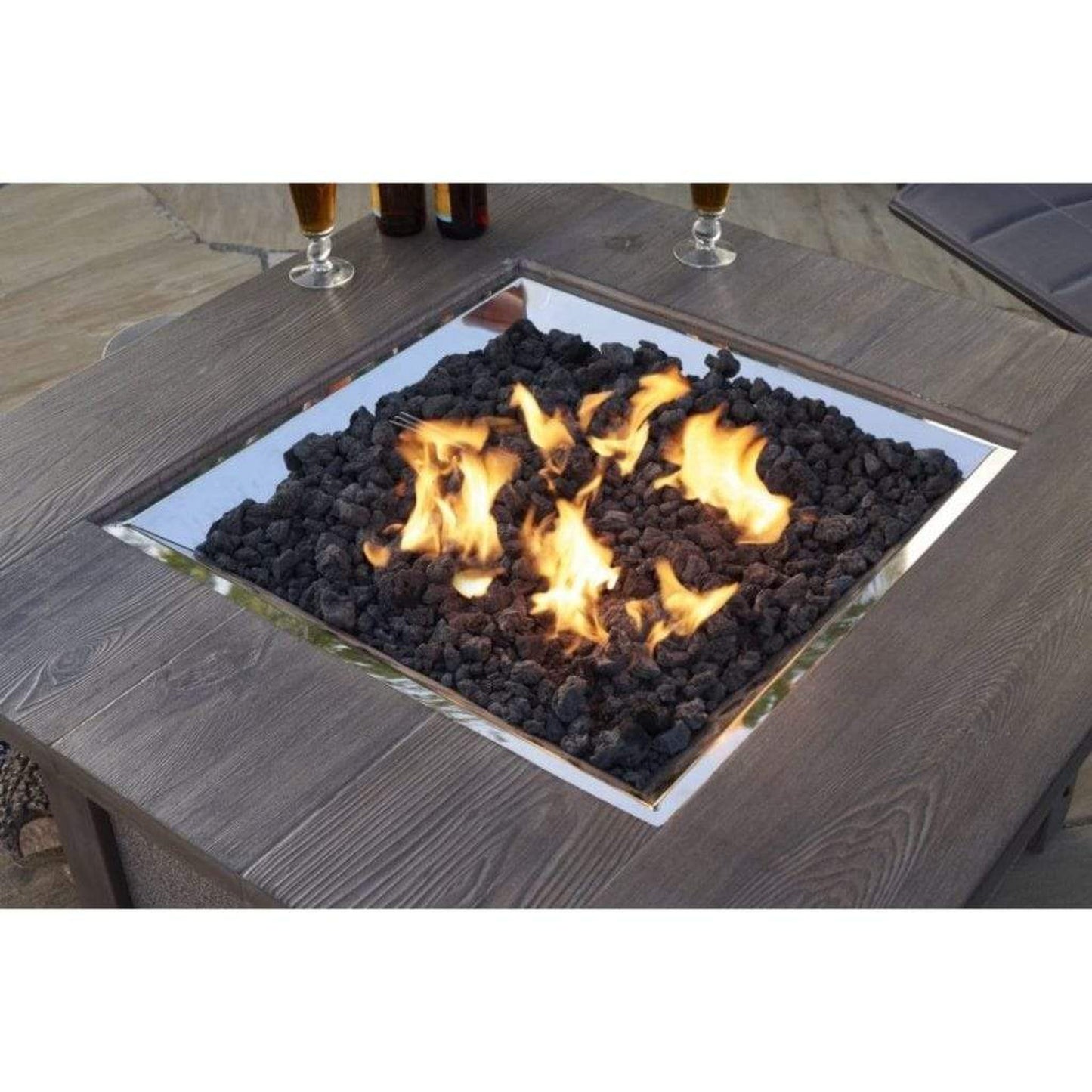 The Outdoor GreatRoom Company Black Lava Rock - 20 lb bag