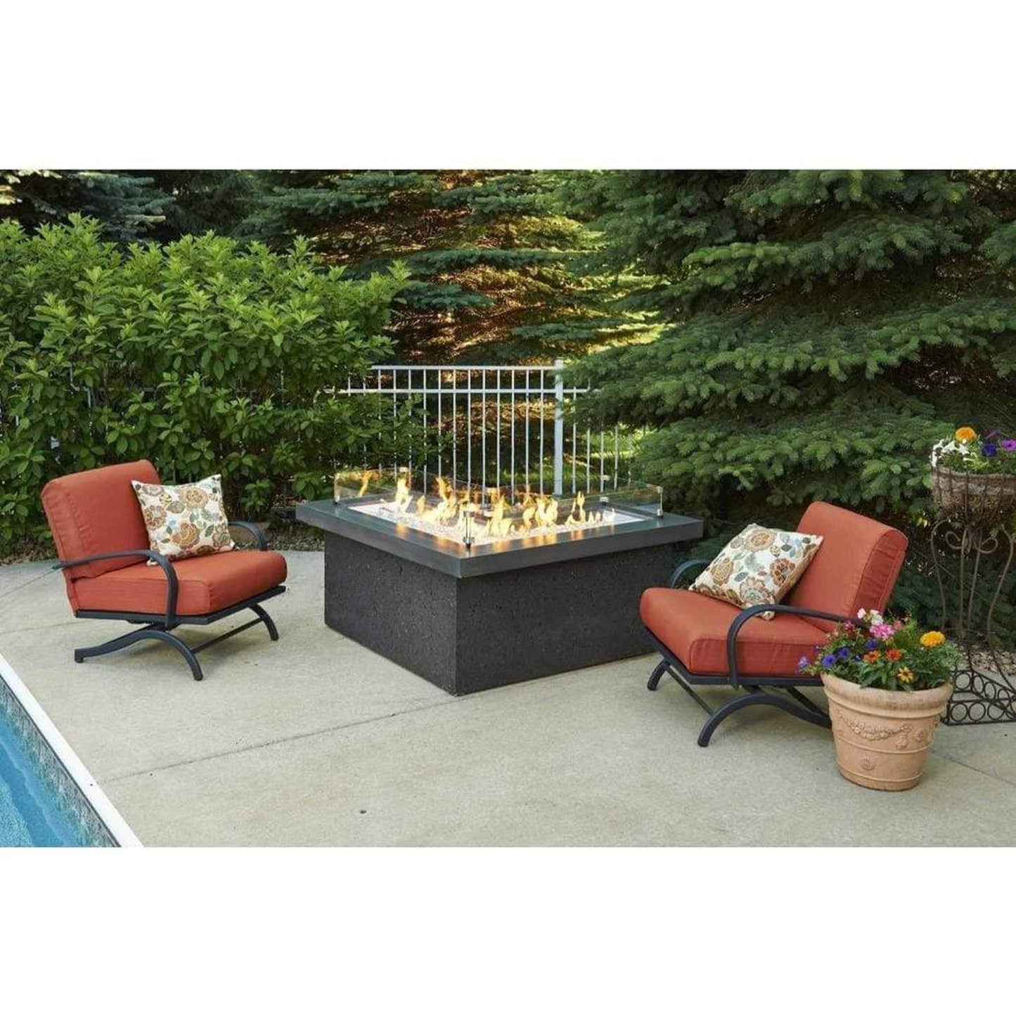 The Outdoor GreatRoom Company Chat Rocking Chairs