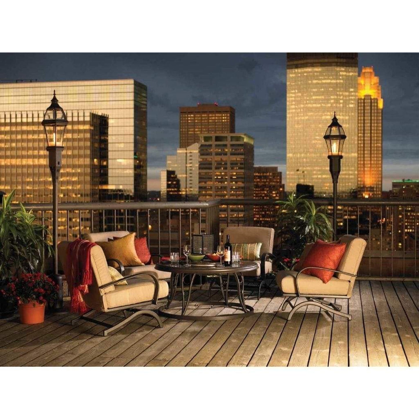 The Outdoor GreatRoom Company Chat Rocking Chairs
