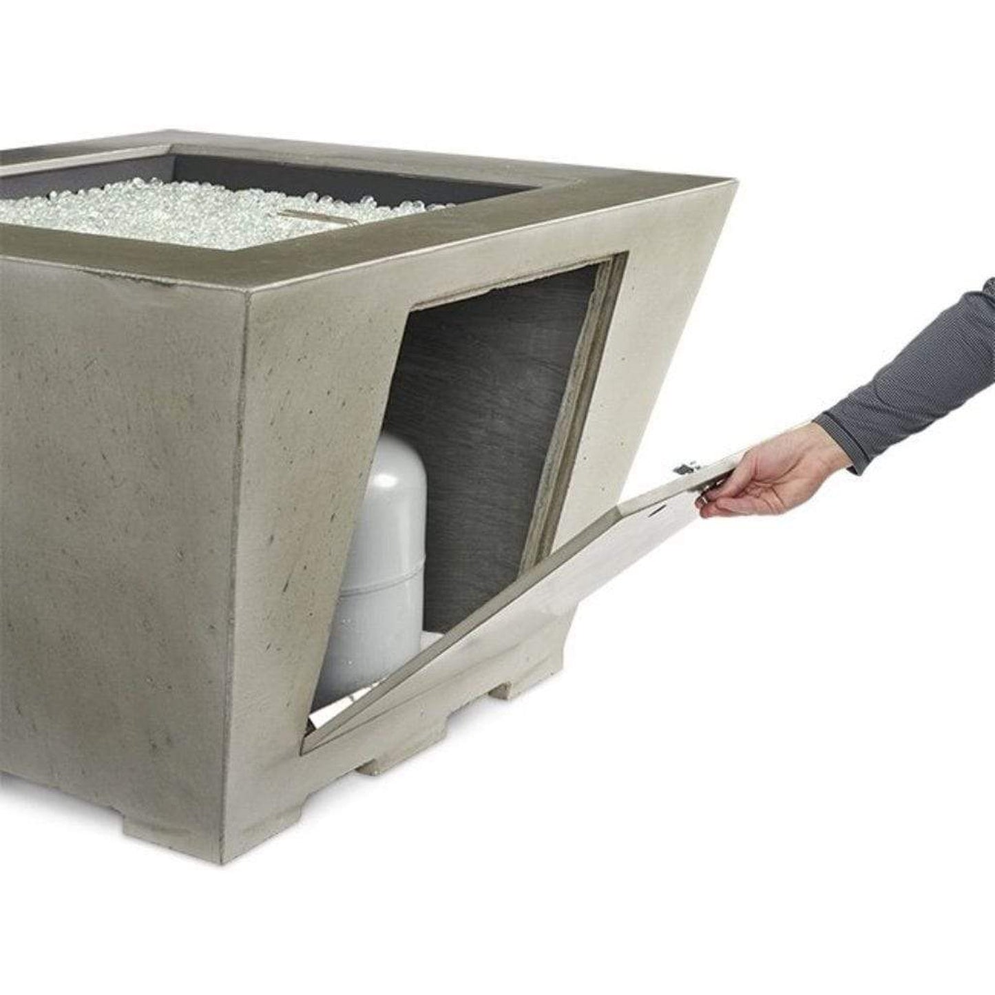 The Outdoor GreatRoom Company Cove 37" Square Gas Fire Pit Bowl