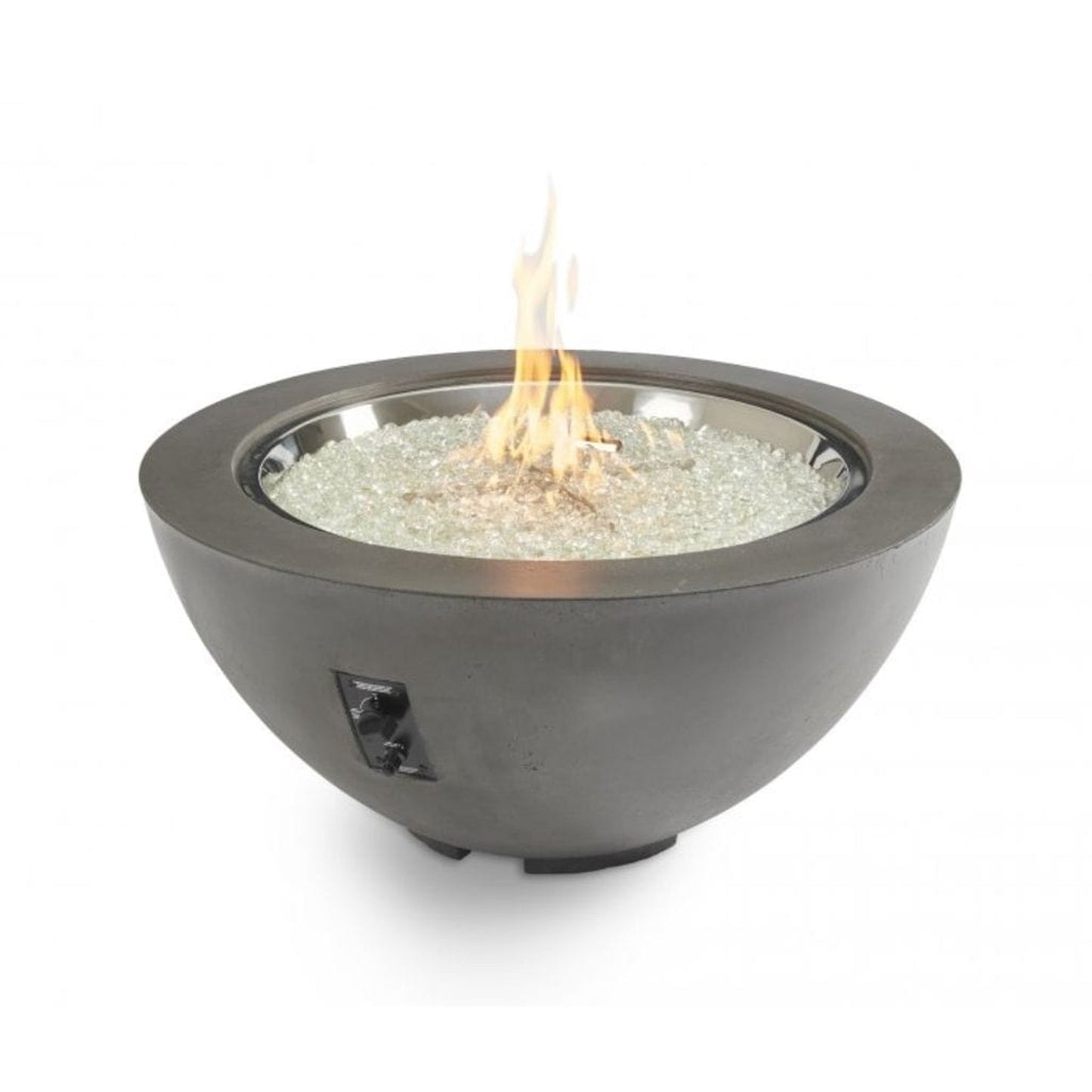 The Outdoor GreatRoom Company Cove 42" Natural Grey Round Gas Fire Pit Bowl
