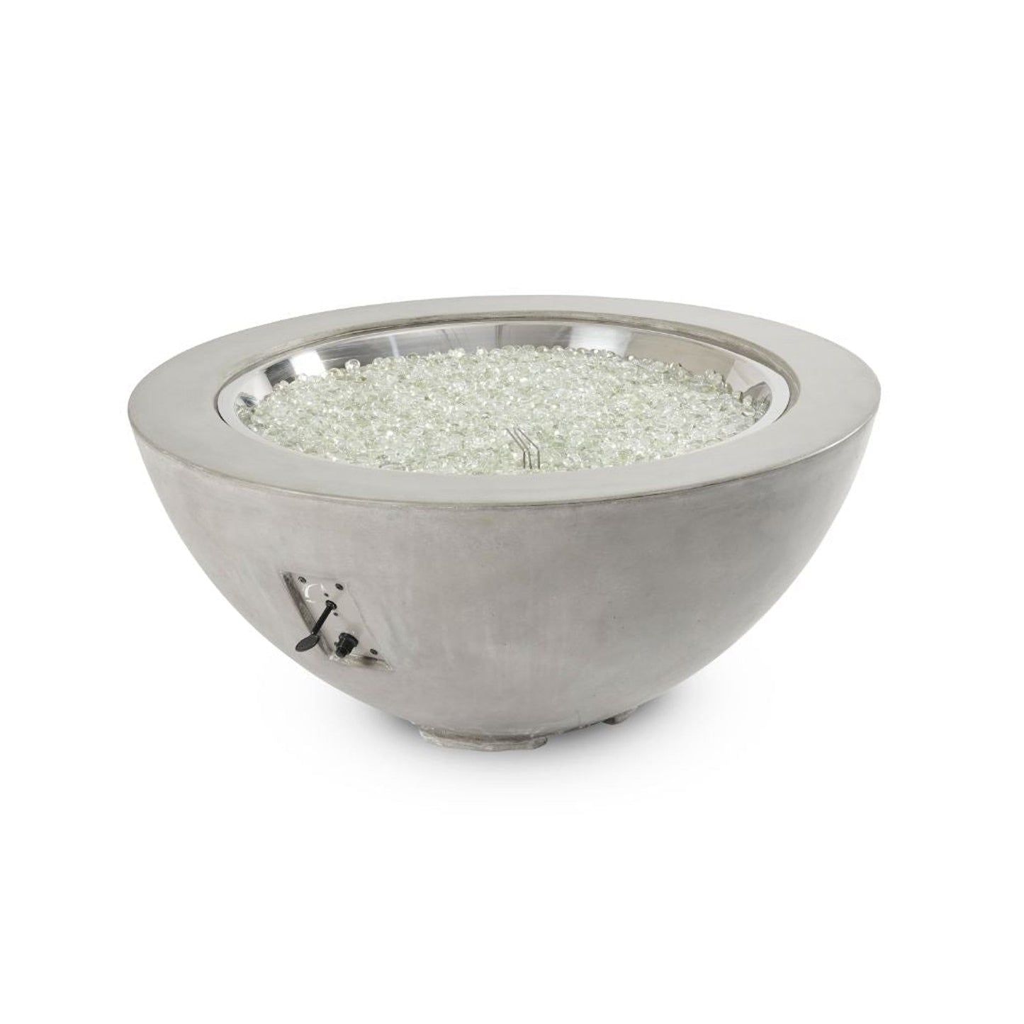 The Outdoor GreatRoom Company Cove 42" Natural Grey Round Gas Fire Pit Bowl