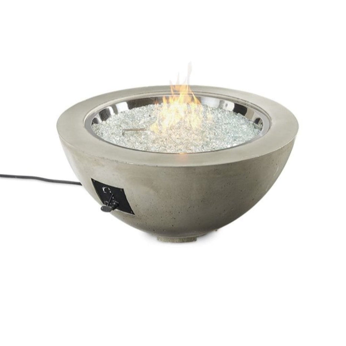 The Outdoor GreatRoom Company Cove 42" Natural Grey Round Gas Fire Pit Bowl