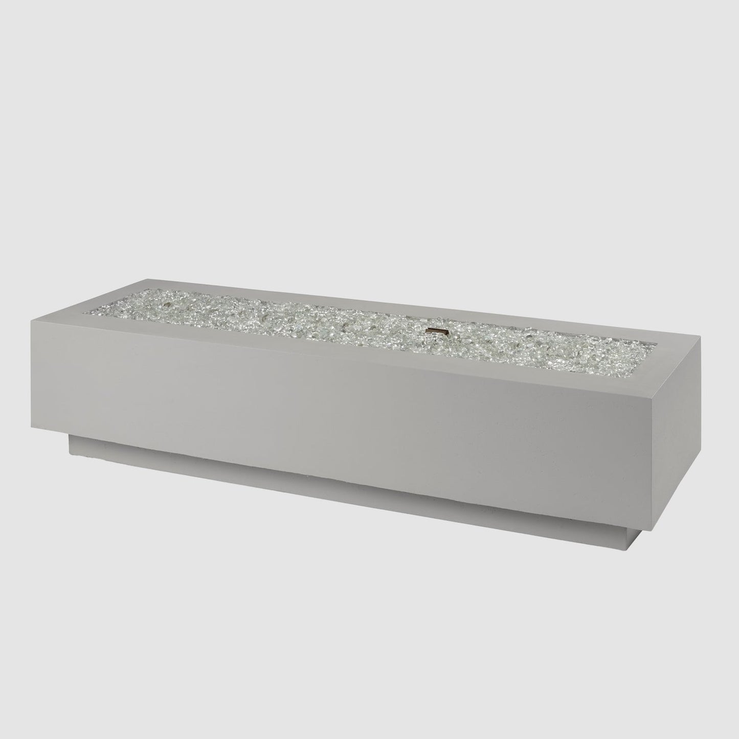 The Outdoor GreatRoom Company Cove 72" Natural Gray Linear Gas Fire Table