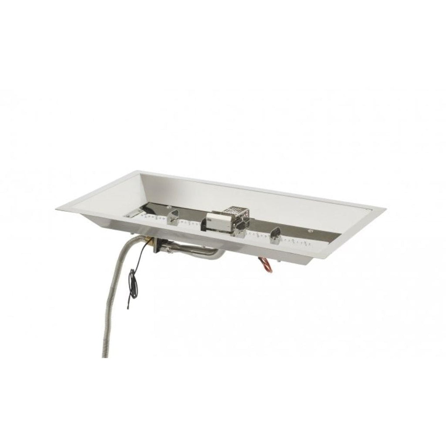 The Outdoor GreatRoom Company Crystal Fire 12" x 24" Linear Gas Burner