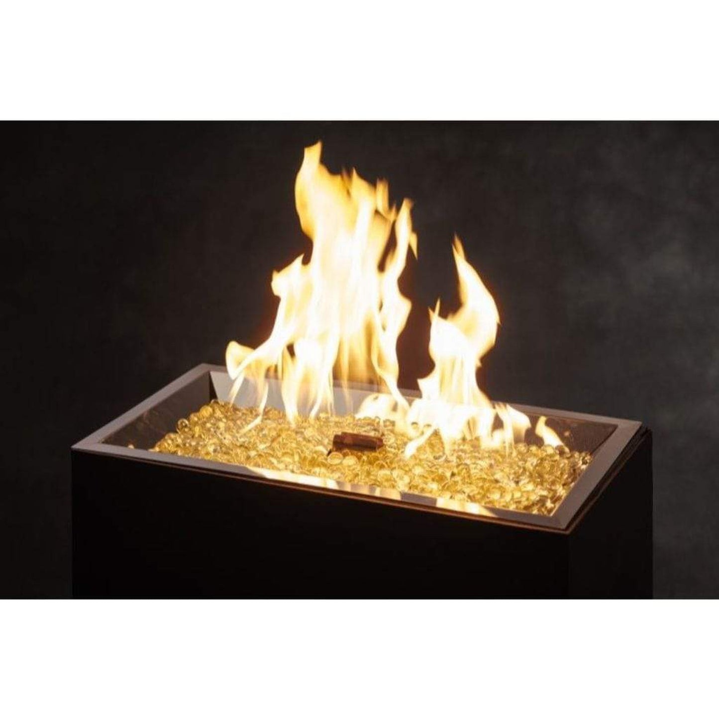 The Outdoor GreatRoom Company Crystal Fire 12" x 24" Linear Gas Burner