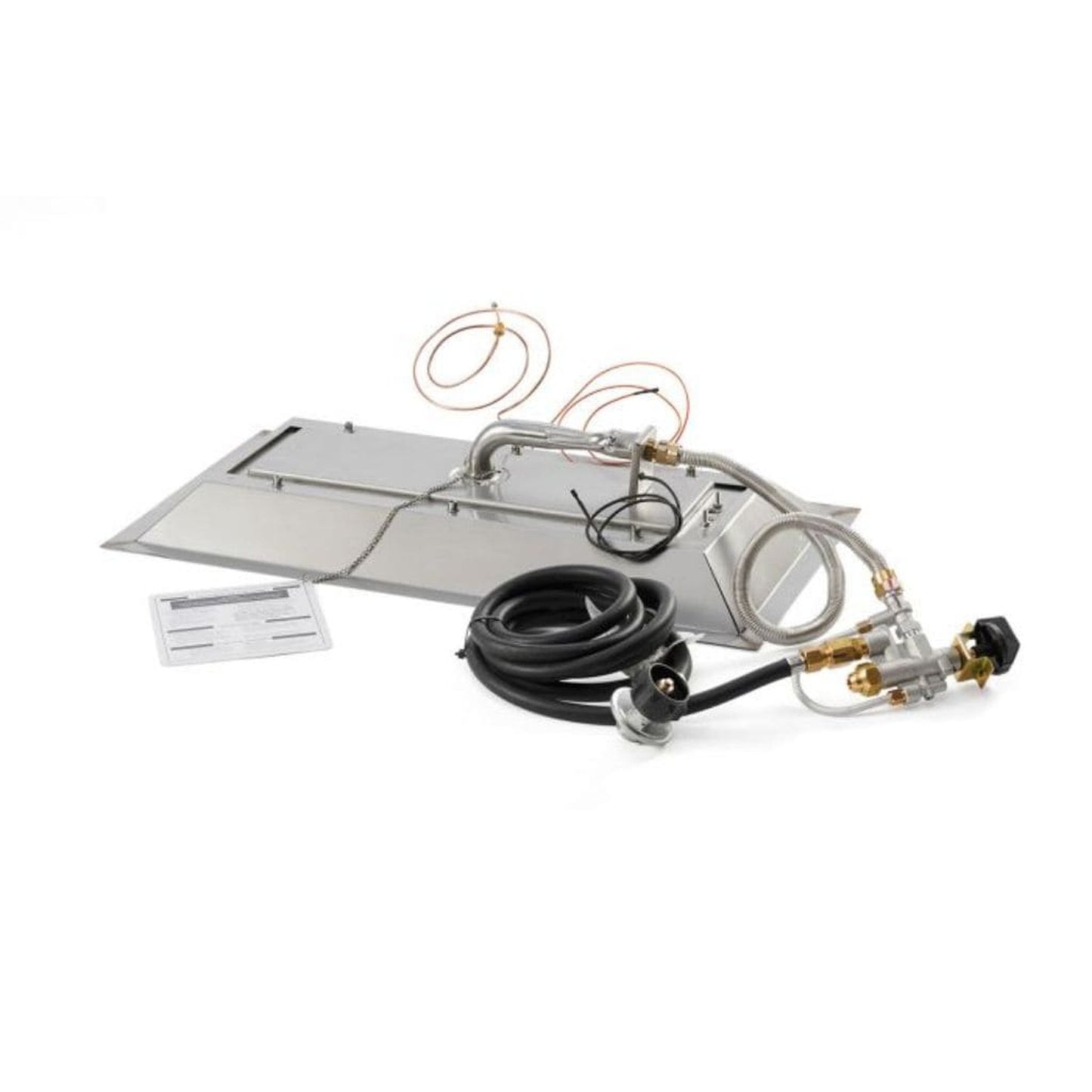 The Outdoor GreatRoom Company Crystal Fire 12" x 24" Linear Gas Burner