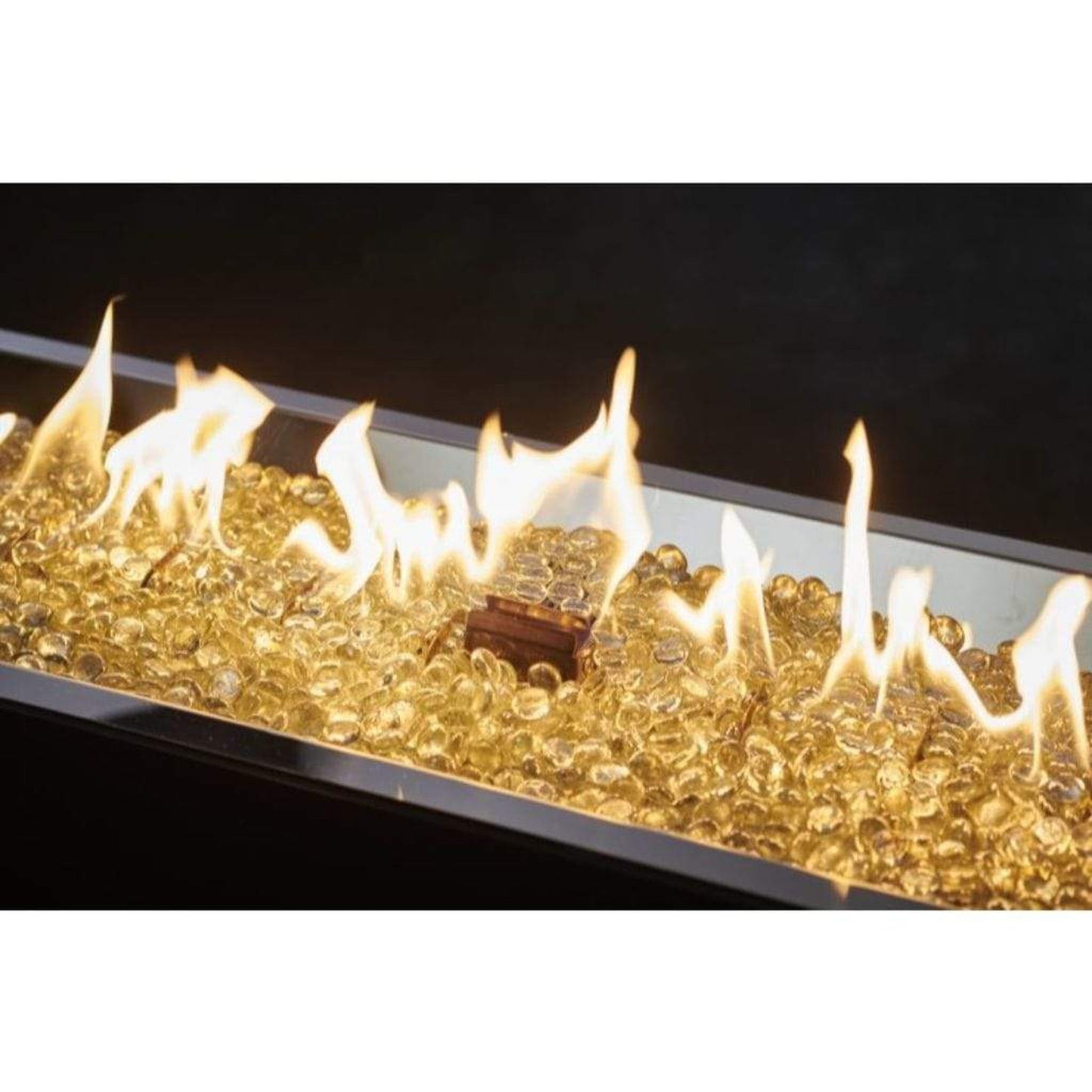 The Outdoor GreatRoom Company Crystal Fire 12" x 64" Linear Gas Burner