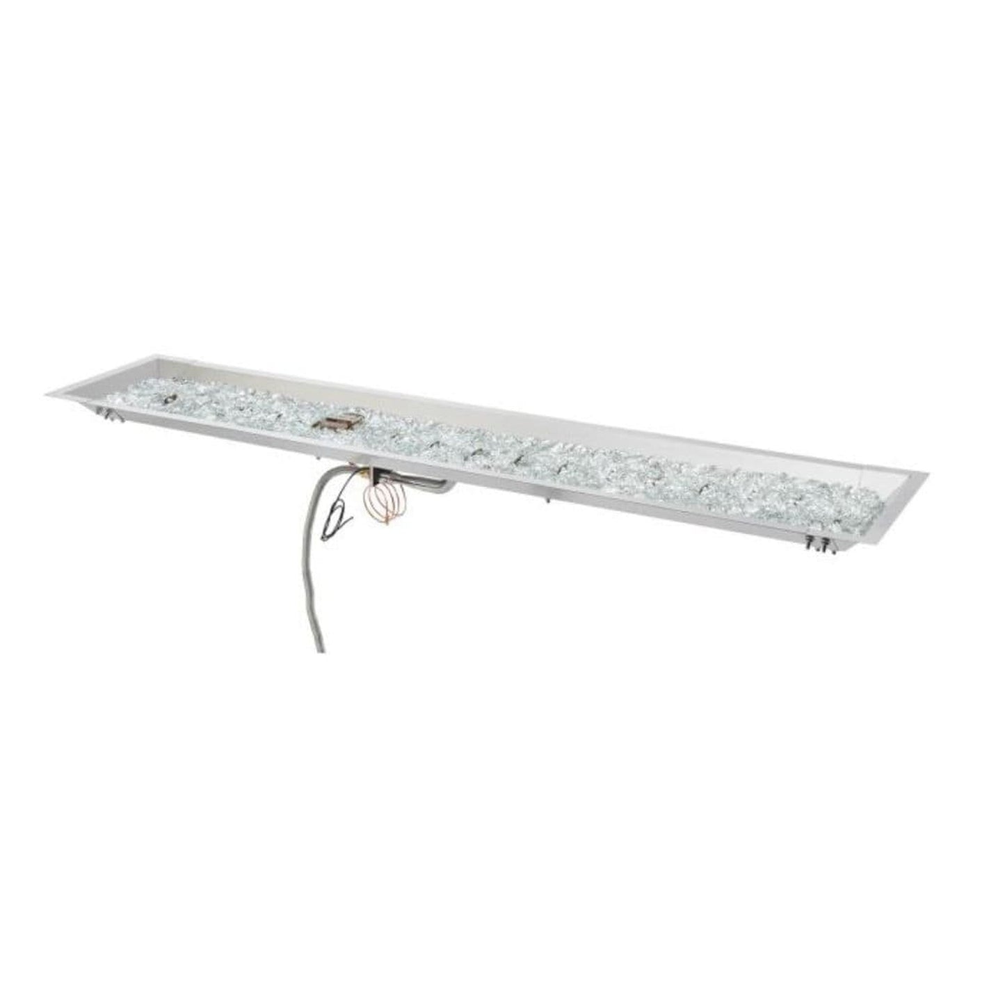 The Outdoor GreatRoom Company Crystal Fire 12" x 64" Linear Gas Burner