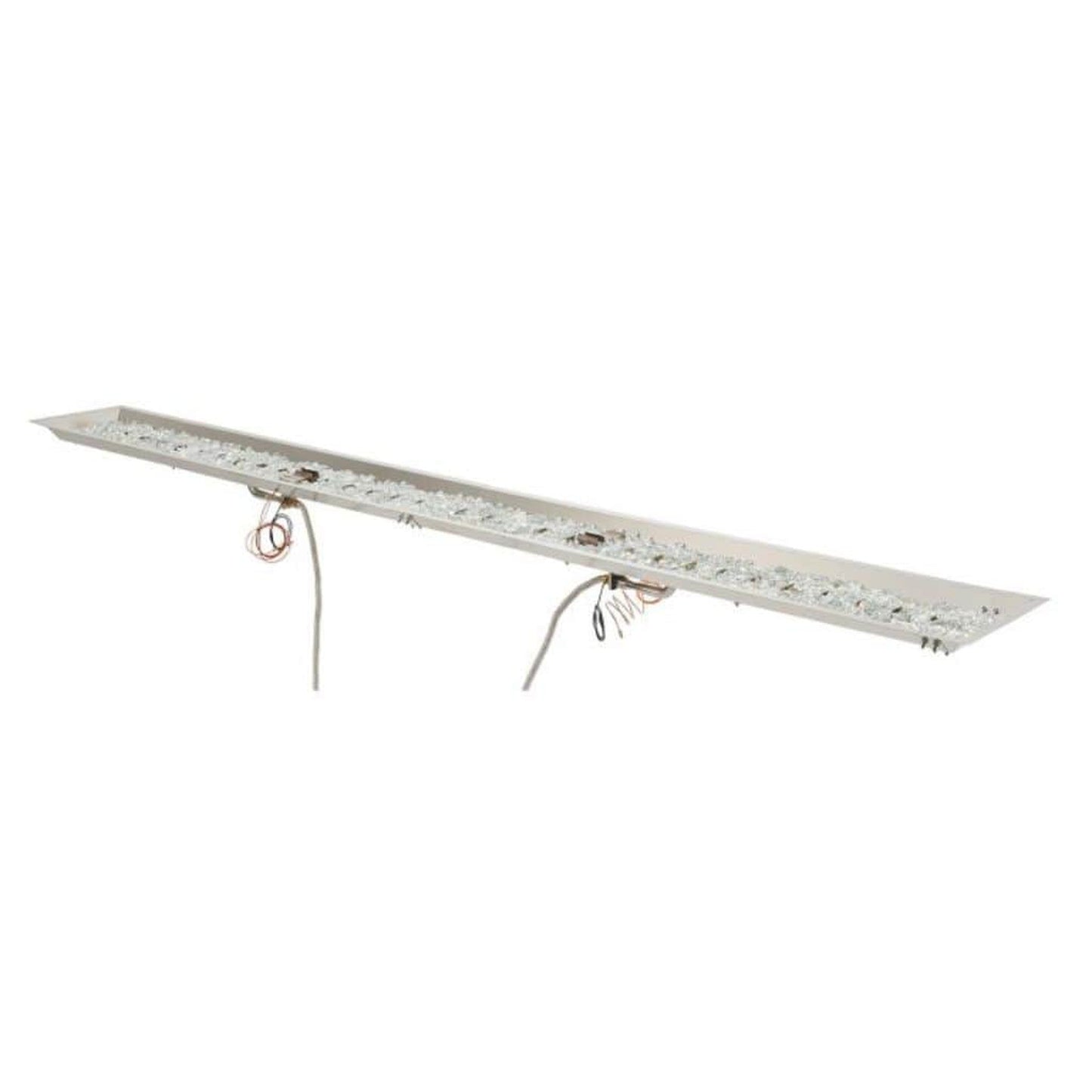 The Outdoor GreatRoom Company Crystal Fire 12" x 64" Linear Gas Burner