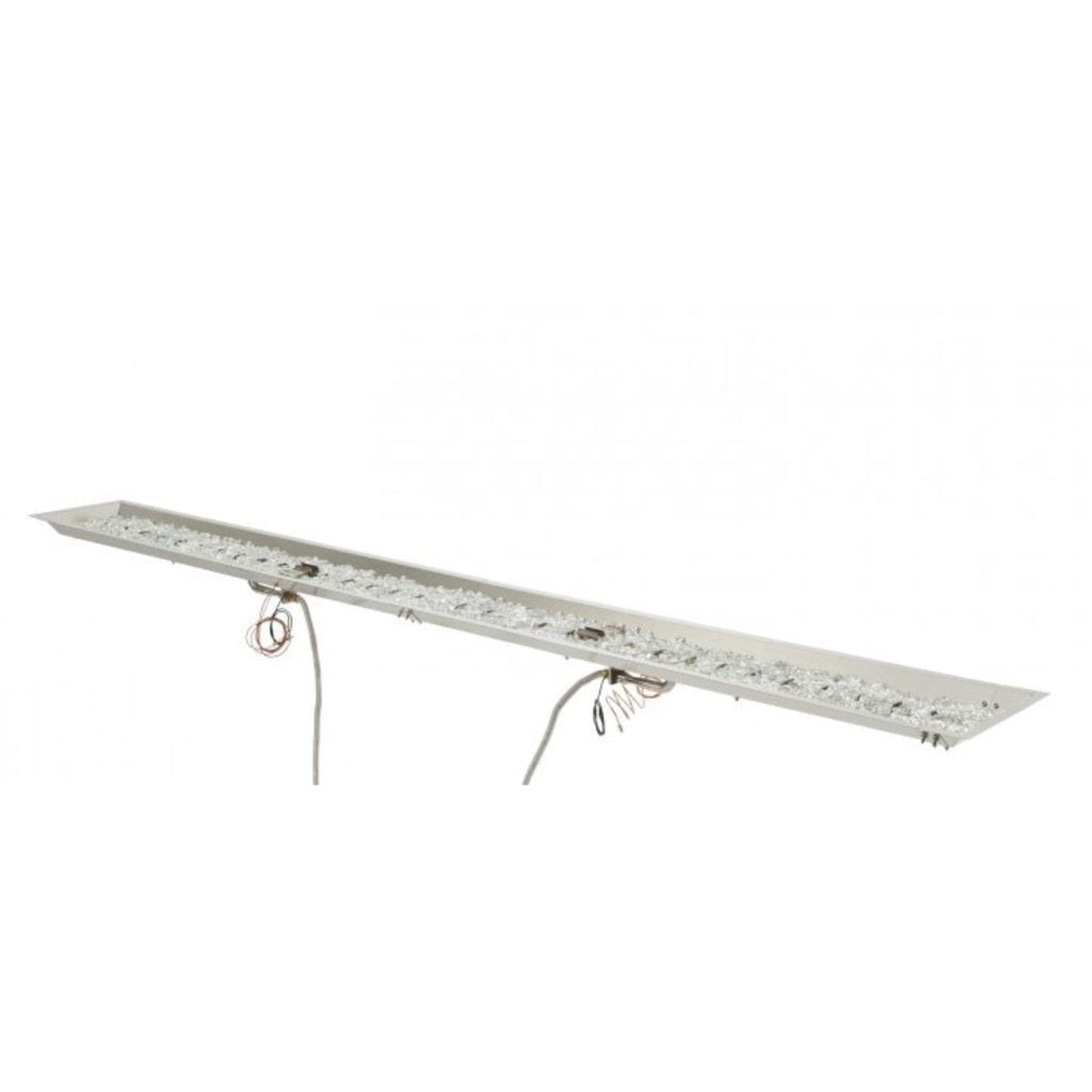 The Outdoor GreatRoom Company Crystal Fire 12" x 64" Linear Gas Burner