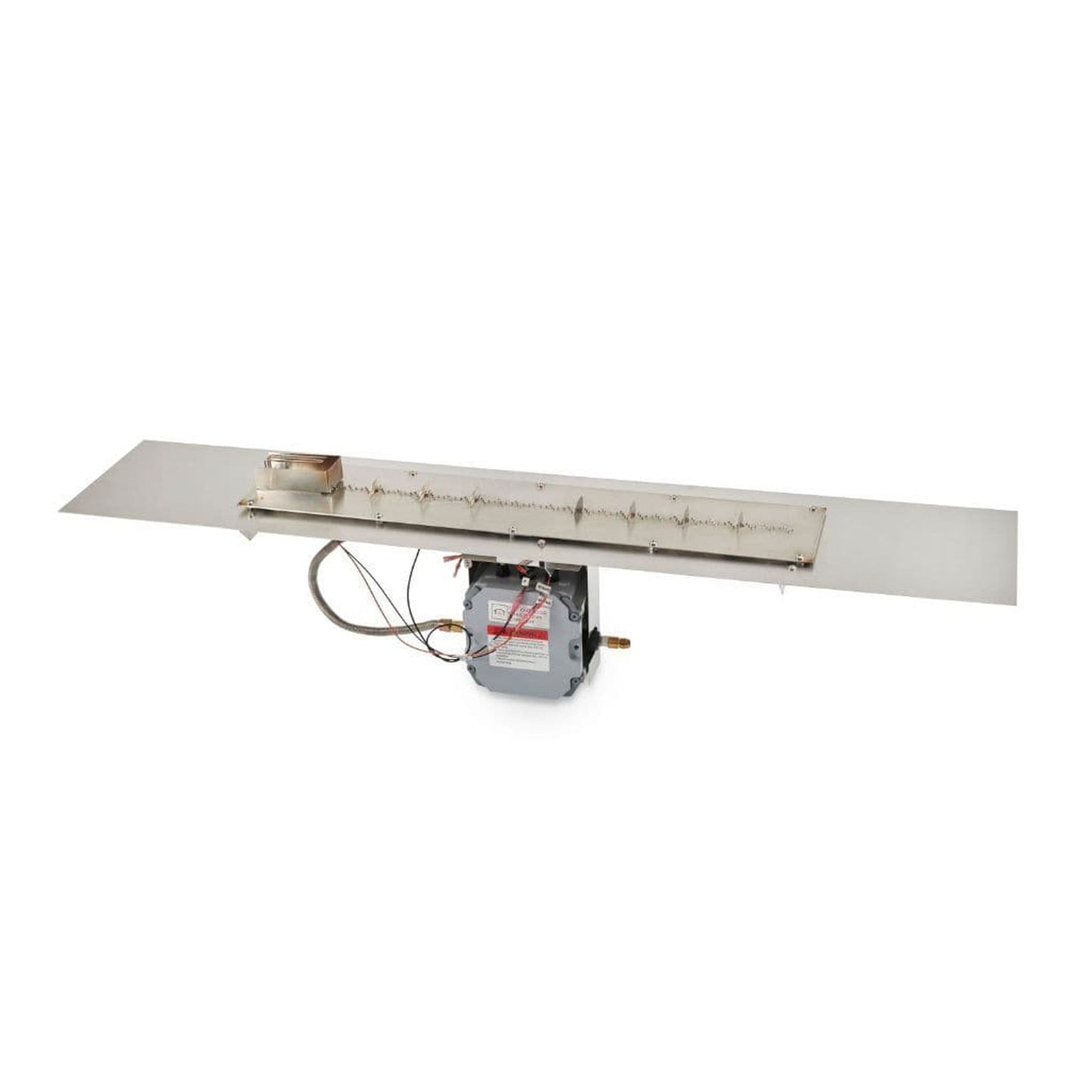 The Outdoor GreatRoom Company Crystal Fire Plus 13.5" x 24" Linear Manual Gas Burner Plate