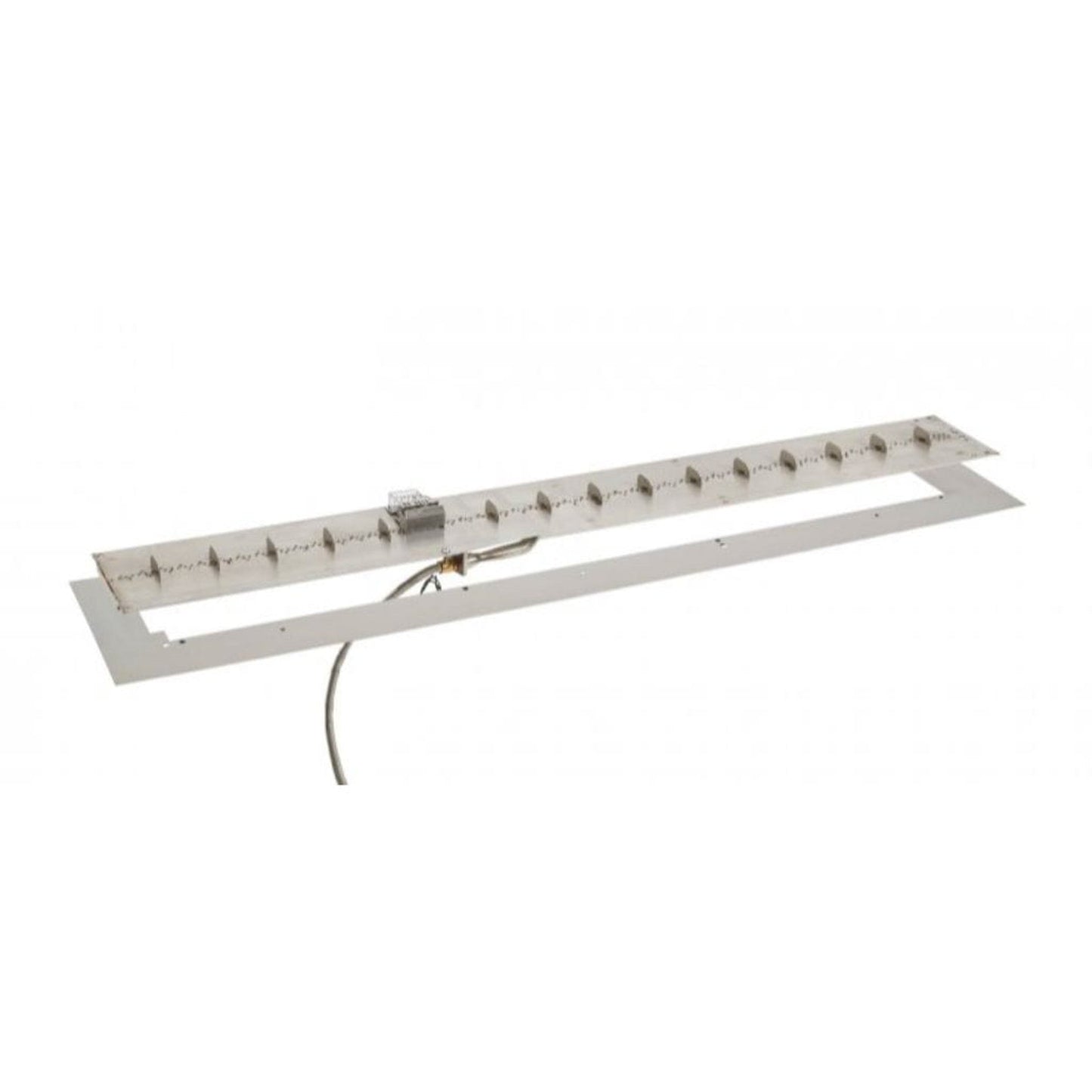 The Outdoor GreatRoom Company Crystal Fire Plus 13.5" x 24" Linear Manual Gas Burner Plate