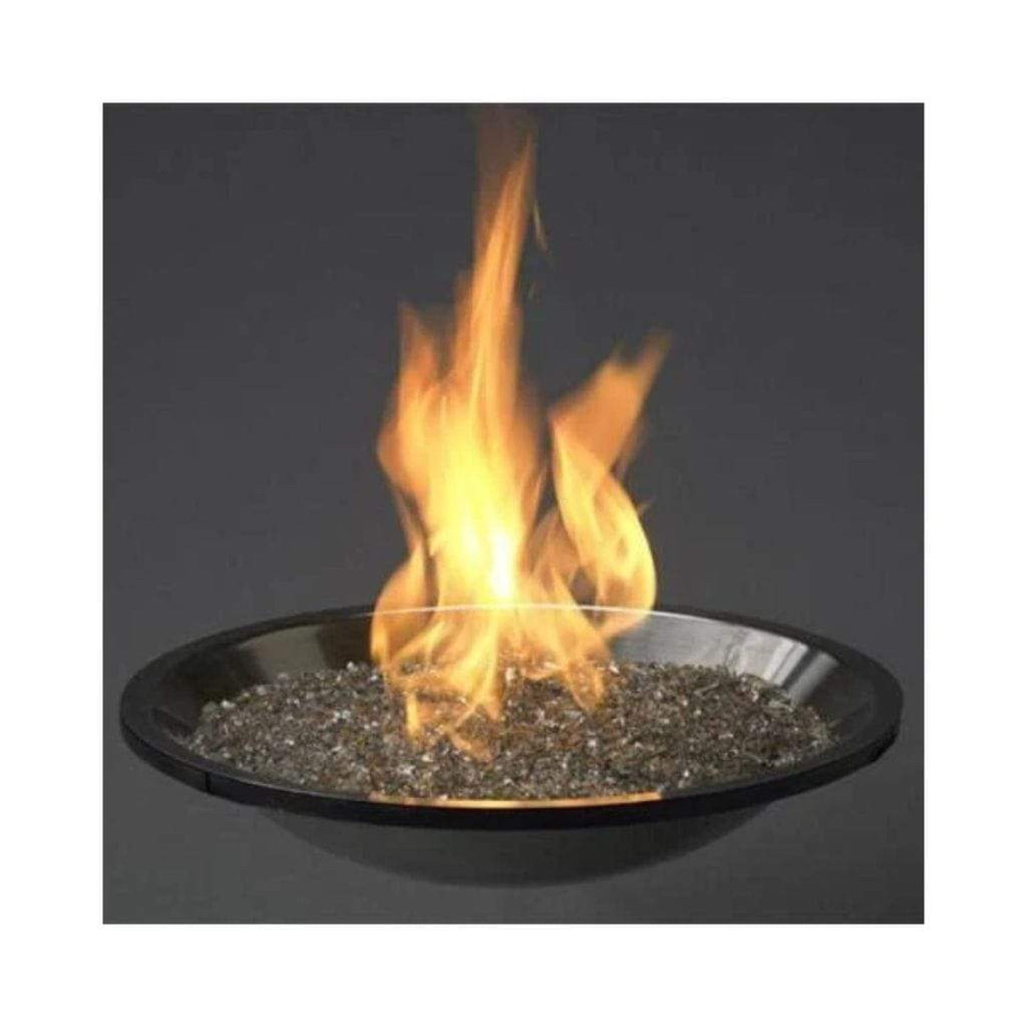 The Outdoor GreatRoom Company Crystal Fire Plus 30" Round Gas Burner
