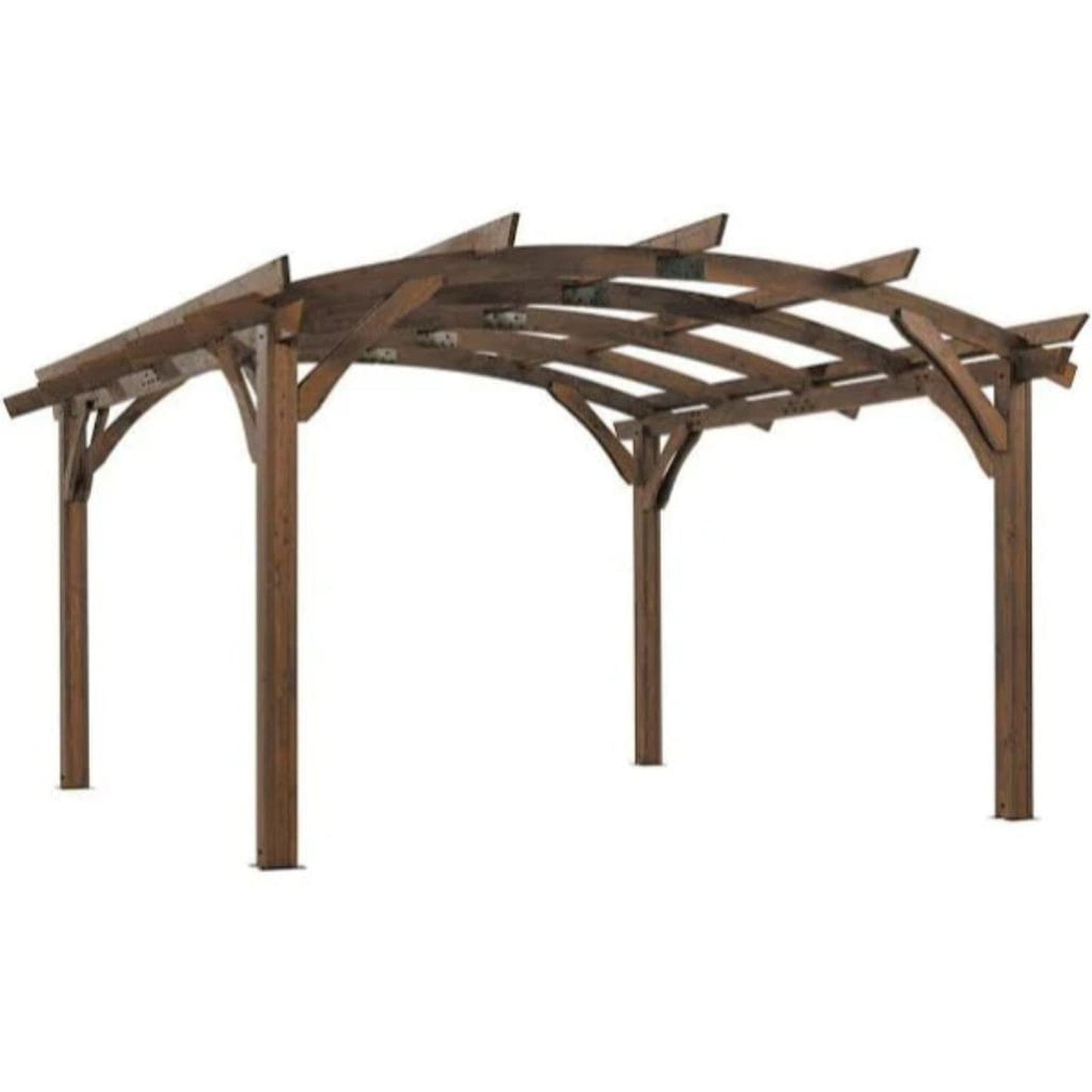 The Outdoor GreatRoom Company Wood Lattice for 16' x 16' Sonoma Arched Wood Pergola