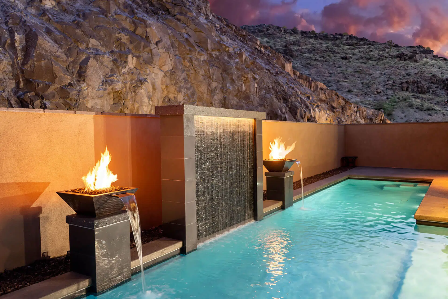Maya Copper Fire & Water Bowl by The Outdoor Plus - Free Cover Included