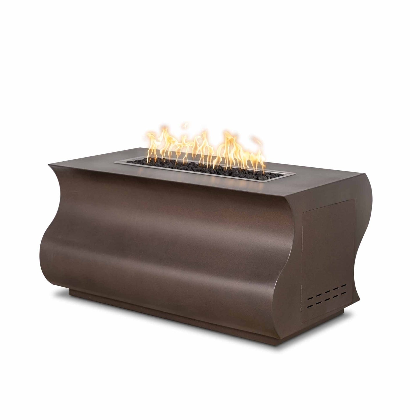 Tidal Metal Fire Pit by The Outdoor Plus - Free Cover Included