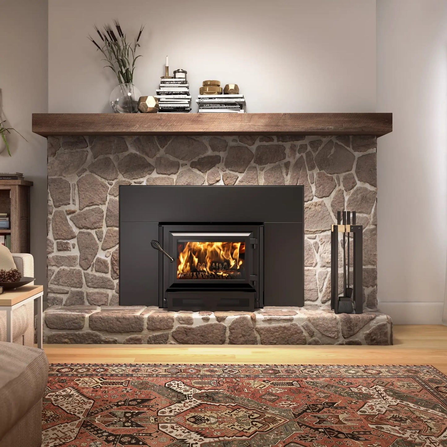 Ventis HEI170 27" Black Wood Fireplace Medium Insert, EPA2020 Certified