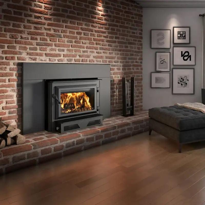 Ventis HEI240 28" Black Wood Fireplace Large Insert, EPA2020 Certified