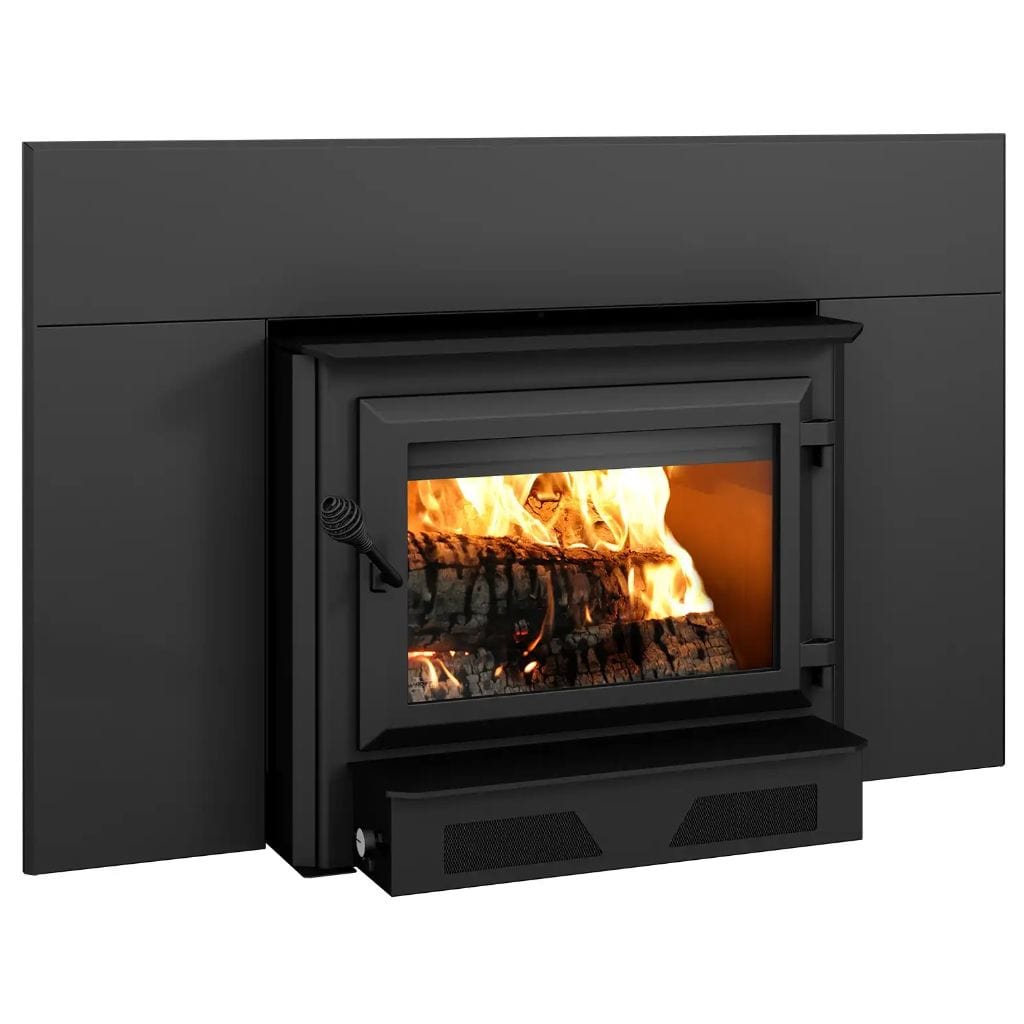 Ventis HEI350 30" Black Wood Fireplace Extra Large Insert, EPA2020 Certified