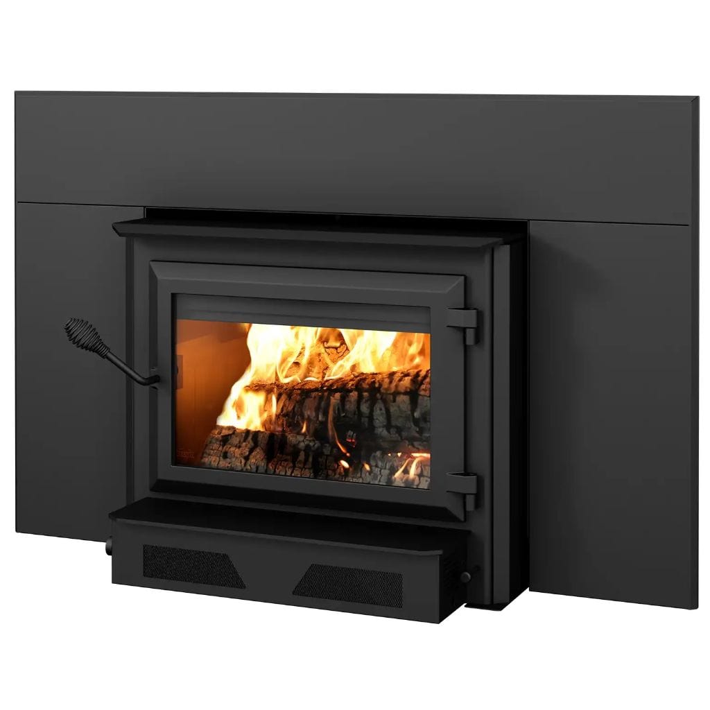 Ventis HEI350 30" Black Wood Fireplace Extra Large Insert, EPA2020 Certified