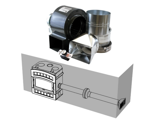 Hearthstone WFP-100 Wood Fireplace Forced Hot Air Kit