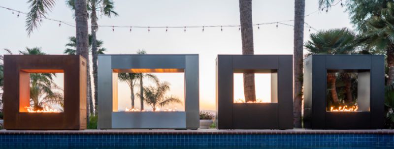 Williams Outdoor Fireplace - RTF (Ready to Finish) by The Outdoor Plus - Free Cover Included