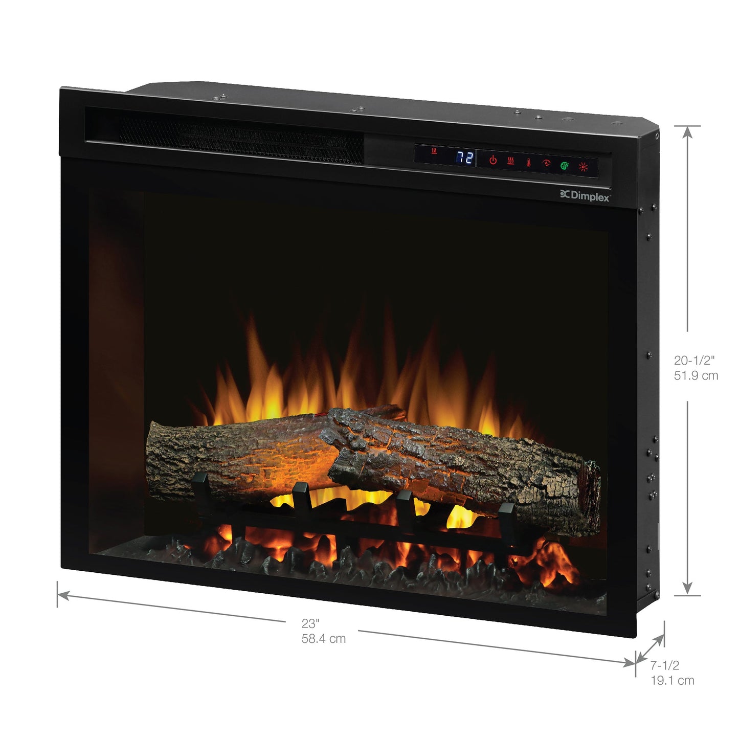 Dimplex Nova 23" Plug-in Electric Firebox With Logs