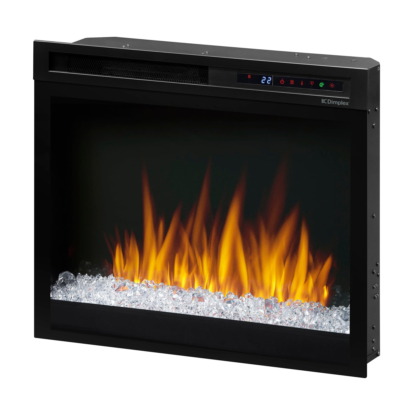 Dimplex Nova 28" Plug-in Electric Firebox With Acrylic Crystals Ember Bed