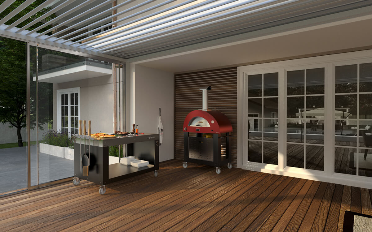 Alfa Brio 2 Wood & Gas Fired Hybrid Pizza Oven