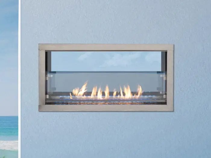 Astria 60 inch Barcelona Lights Linear Outdoor Vent-Free Fireplace ODLVF60ZEN