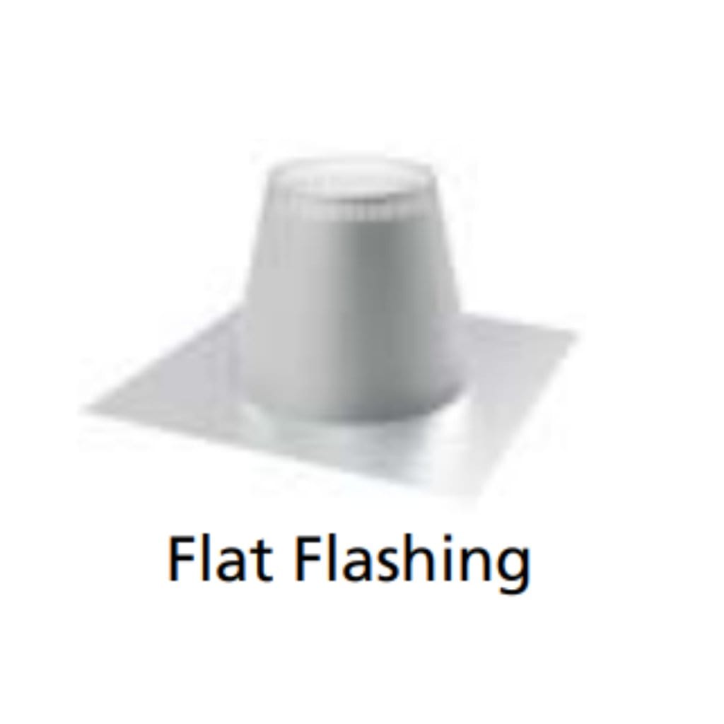 Astria 7 Inch Diameter Wood Burning Flat Flashing 7SPFF