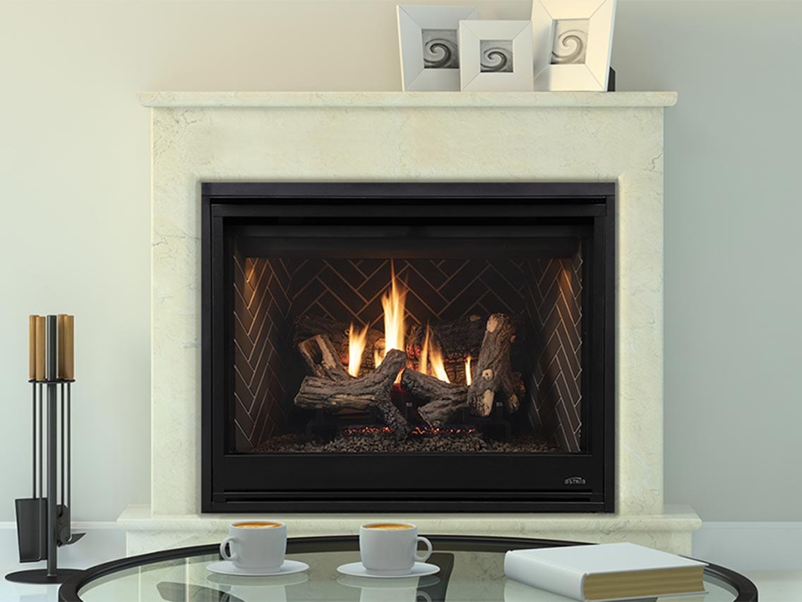 Astria Altair DLX 45 inch Direct-Vent Fireplace AltairDLX45TE