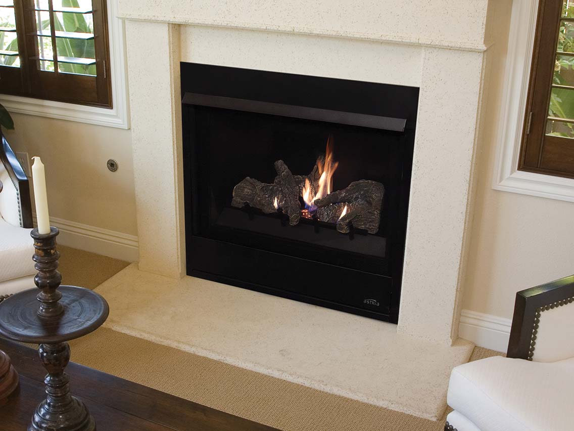 Astria Aries 33 Traditional Direct Vent Gas Fireplace Flame Authority