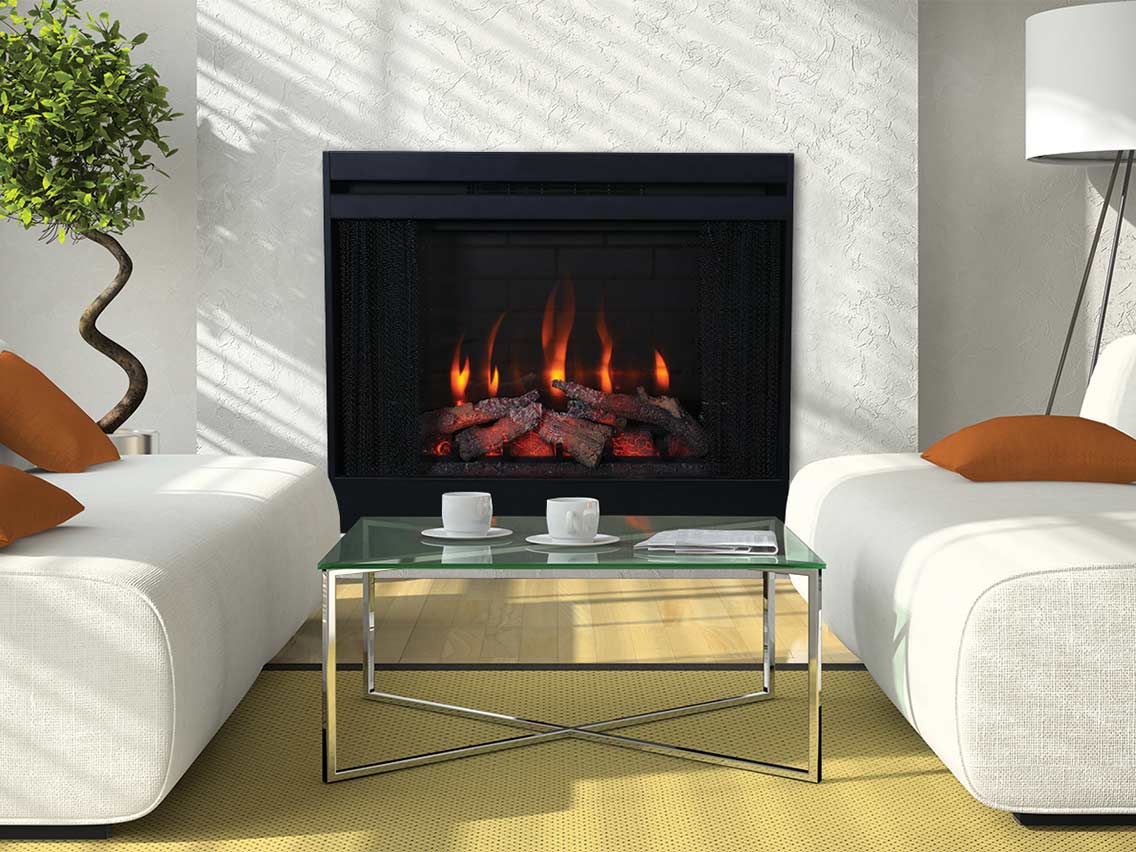 Astria 33 inch Capella Series Traditional Electric Fireplace MPE-33-N