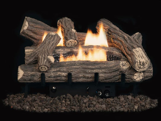 Astria 24-inch Chestnut Hill Vent-Free Gas Log Set CHESTNUTH24
