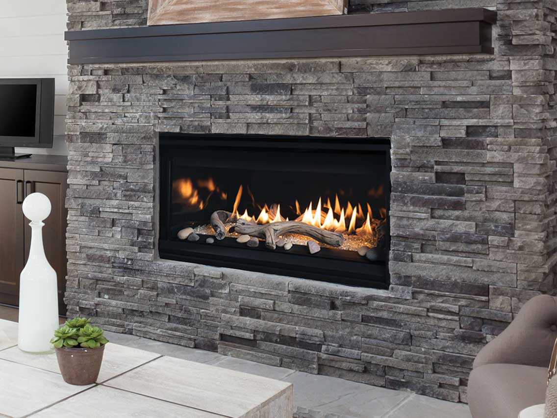 Astria 45-inch Compass DLX Direct-Vent Fireplace COMPASSDLX45TEN