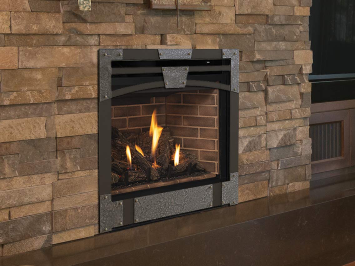 Astria 40 inch Gemini DLX Direct-Vent Fireplace GeminiDLX40