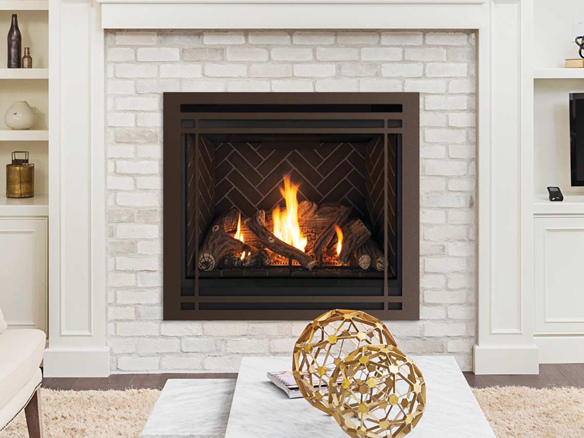 Astria Gemini DLX 40" Direct-Vent Fireplace GeminiDLX40 - Astria | Flame Authority - Trusted Dealer