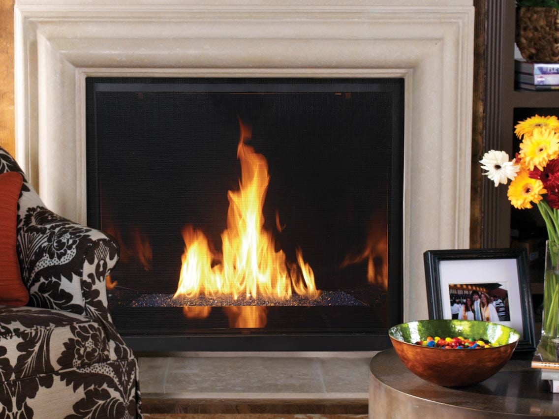 Astria 45 inch DLX CD Direct-Vent Fireplace MontebelloDLXCD45TEN
