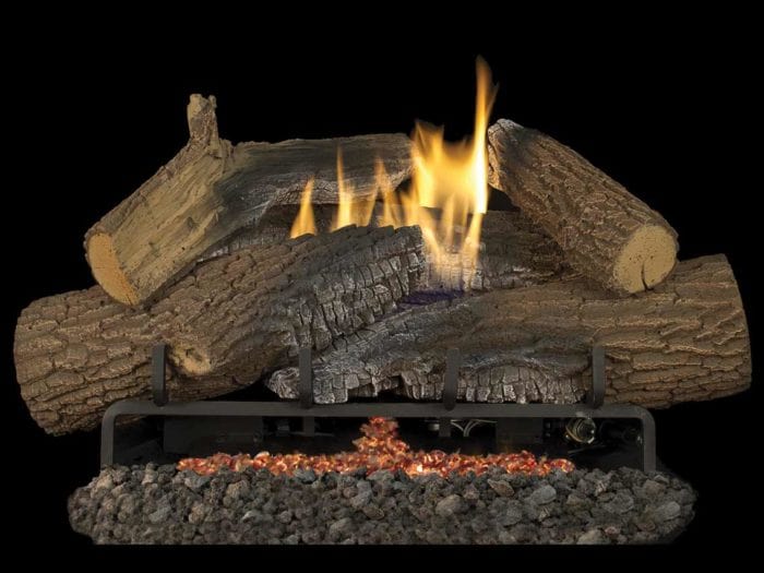 Astria 30 inch Rich Oak Vent-Free Gas Log Set RICHOAK30
