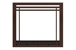 Astria Warm Chestnut Craftsman Frame for Fireplace FCWC40T